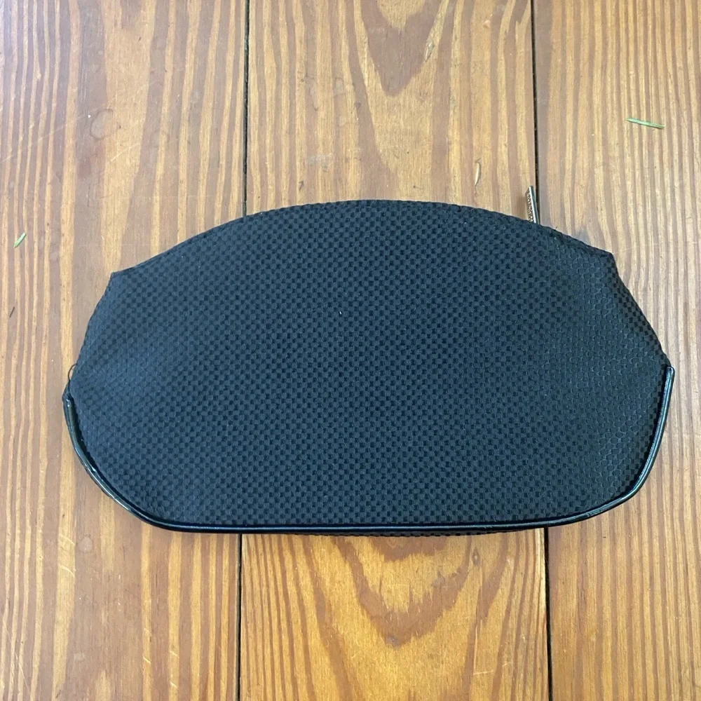 Giorgio Armani Textured Black Pouch